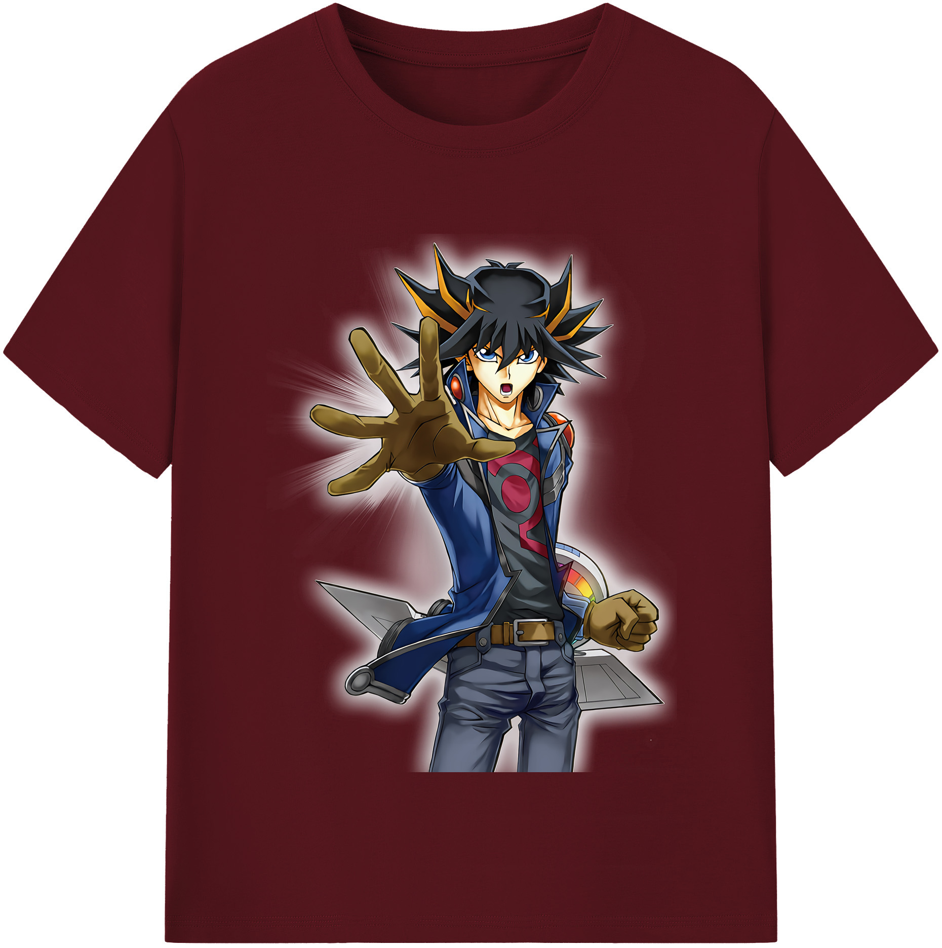 （画像用） 遊☆戯☆王 Yu-Gi-Oh! 綿100％半袖Tシャツ（フロントプリント）